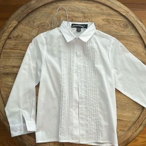 Boys size 10 tuxedo shirt